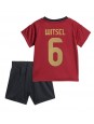 Belgia Axel Witsel #6 Kotipaita Lasten EM-Kisat 2024 Lyhythihainen (+ shortsit)